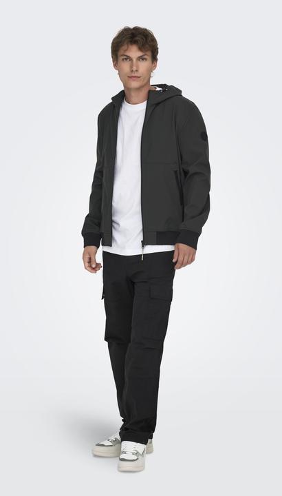 Produktbild Only & Sons Locker geschnitten Mittlere Taille Gummizug Cargohose Hose (W33/L32)