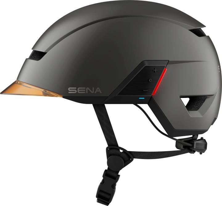 Produktbild Sena U1 - E-Bike Helm mit Kommunikationssystem - Dark Gray (M) (55 - 59 cm)