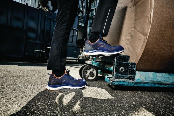 Produktbild Albatros AER55 IMPULSE BLUE ORANGE LOW S1P ESD HRO SRA 647510329000039 Sicherheitsschuh S1 Schuhgrö (S1P, 39)