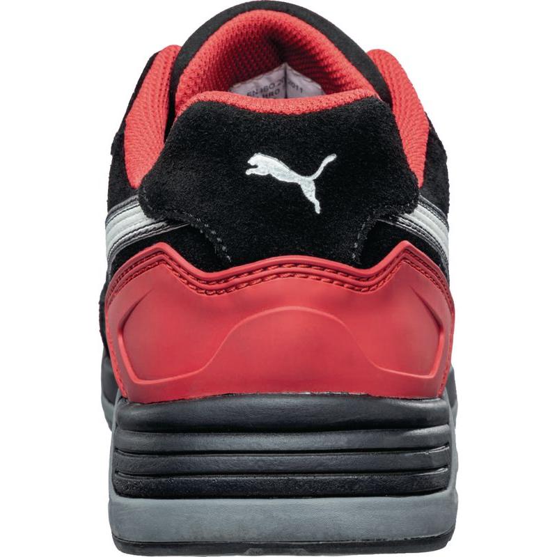 Thumbnail - Puma, Sicherheitsschuhe, Airtwist Black/Red Low Sicherheitshalbschuh S3 (S3, 47)