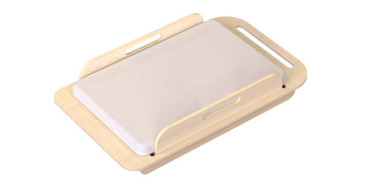 Image du produit MamaToyz Berceau évolutif avec table à langer MyCrib