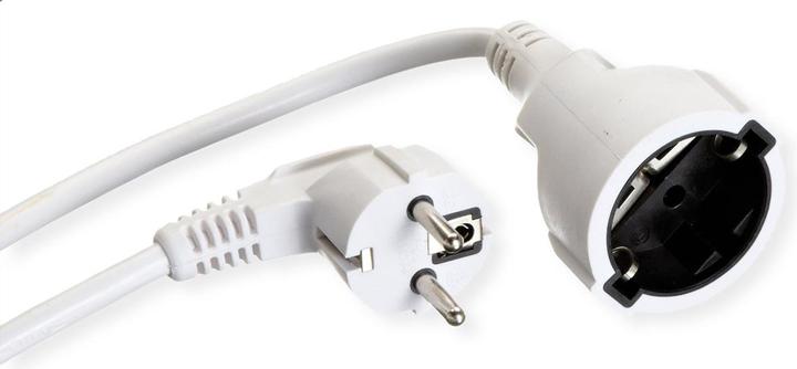 Image du produit Bachmann Câble d'extension Schuko, 230VAC, blanc 5m (5 m, CEE 7/7, PECO 7/5)