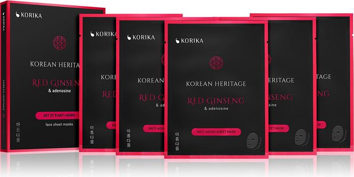 Korika - Korean Heritage Anti-Aging Sheet Mask Set 5 × 25 g (25 g)