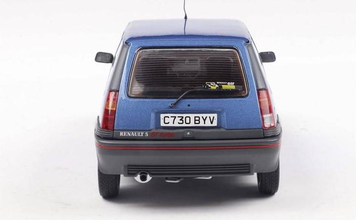 Actual product image Solido 1:18 Renault 5 GT Turbo MK1 Alpine blau