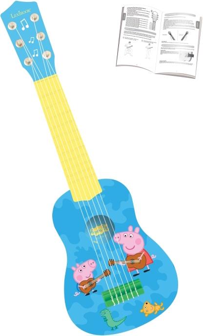 Immagine prodotto Lexibook Peppa Wuz La Mia Prima Chitarra 21 Pollici / 53cm