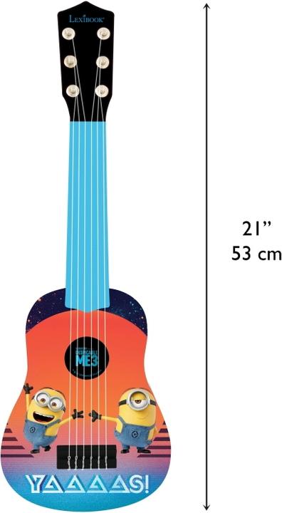 Immagine prodotto Lexibook Minions La mia prima chitarra 21 pollici / 53 cm (Multilingue)