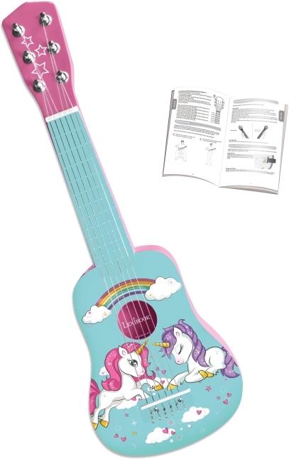 Produktbild Lexibook Einhorn Meine erste Holz-Gitarre 21 Zoll / 53cm