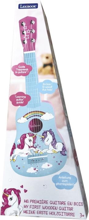 Produktbild Lexibook Einhorn Meine erste Holz-Gitarre 21 Zoll / 53cm