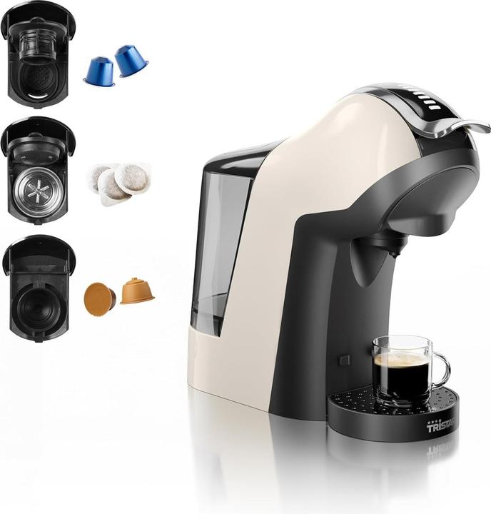 Actual product image Tristar Capsule maker nespresso compatible CM-2301 Multi 3in1 19bar (NESPRESSO Vertuo)
