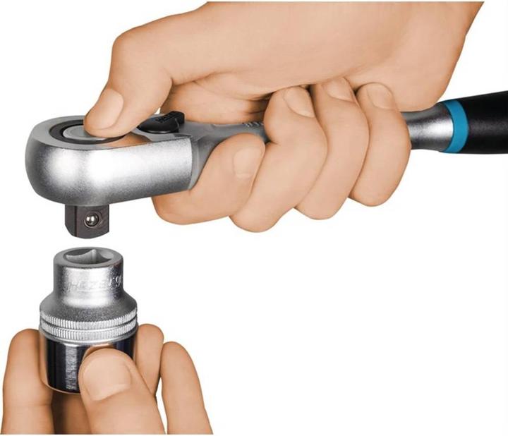 Productafbeelding HAZET Omkeerbare ratel 1/4" - 863HPS