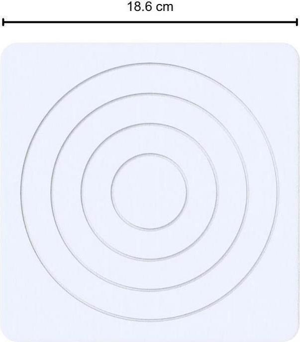Actual product image Moonstone Skalta Coaster light grey (1x, Pan coaster)