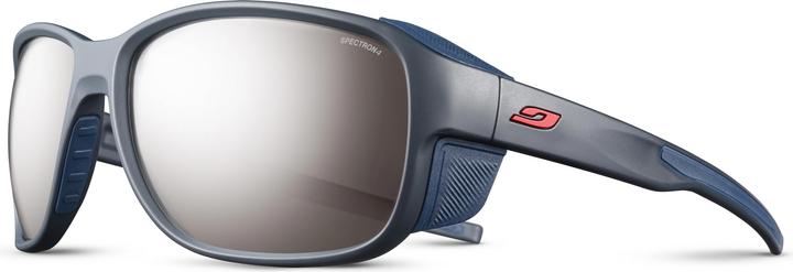 Actual product image Julbo Montebianco 2 Spectron 4 sports glasses (dark blue-brown flash silver, Silver)