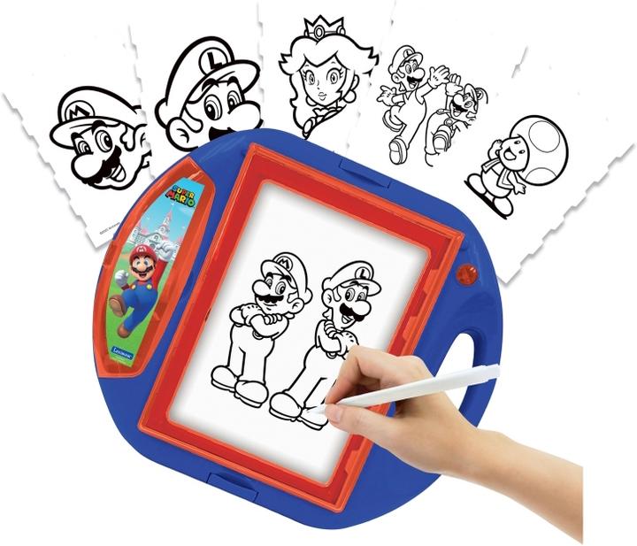 Immagine prodotto Lexibook Proiettore da disegno di Super Mario con stencil e timbri