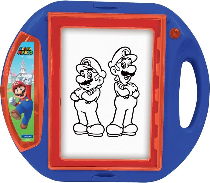 Immagine prodotto Lexibook Proiettore da disegno di Super Mario con stencil e timbri