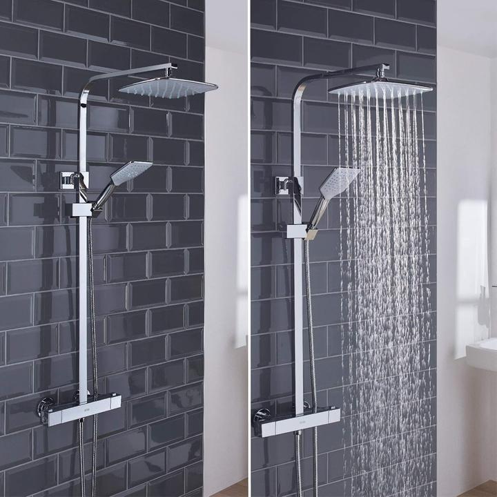 Actual product image Bristan Craze Safetouch Riser Bar Mixer Shower