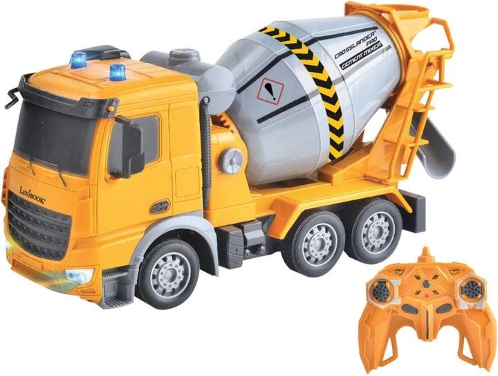 Actual product image Lexibook CROSSLANDER PRO Remote-controlled concrete mixer with light and sound effects