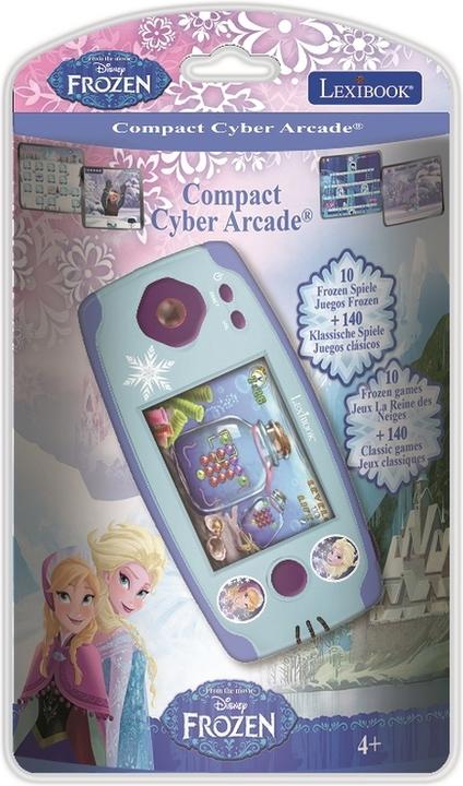 Produktbild Lexibook Disney Frozen Compact Cyber Arcade Spielkonsole Display 2,5 Zoll - 150 Spiele davon 10 Disney Frozen