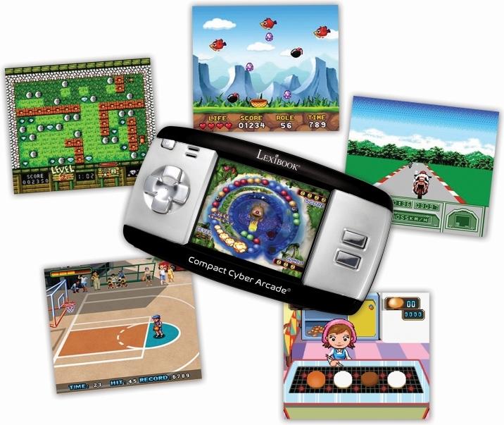 Produktbild Lexibook Compact Cyber Arcade Spielkonsole - Display 2,5 Zoll - 250 Spiele