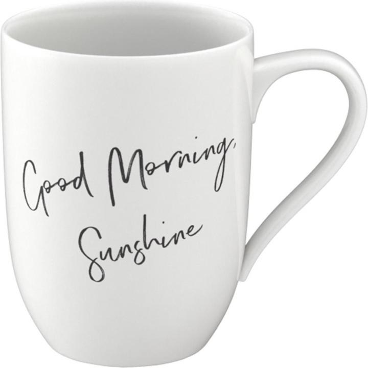 Villeroy & Boch Mug with Handle Good Morning, Sunshine Statement (290 ml, 1 x)