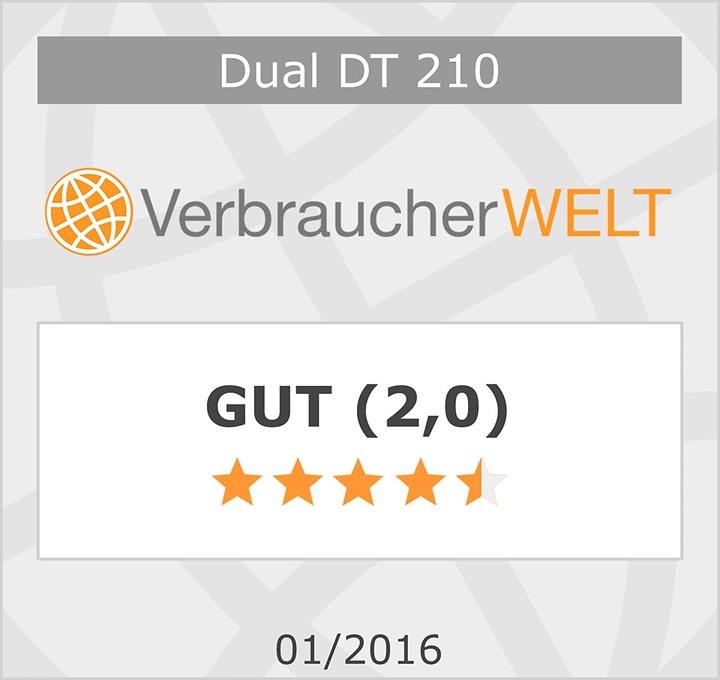 Produktbild Dual Dt 210 USB (Vollautomatisch)