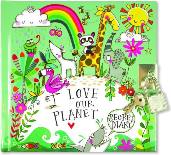 Produktbild Rachel Ellen Secret Diary - Love Our Planet (141 x 147 mm)