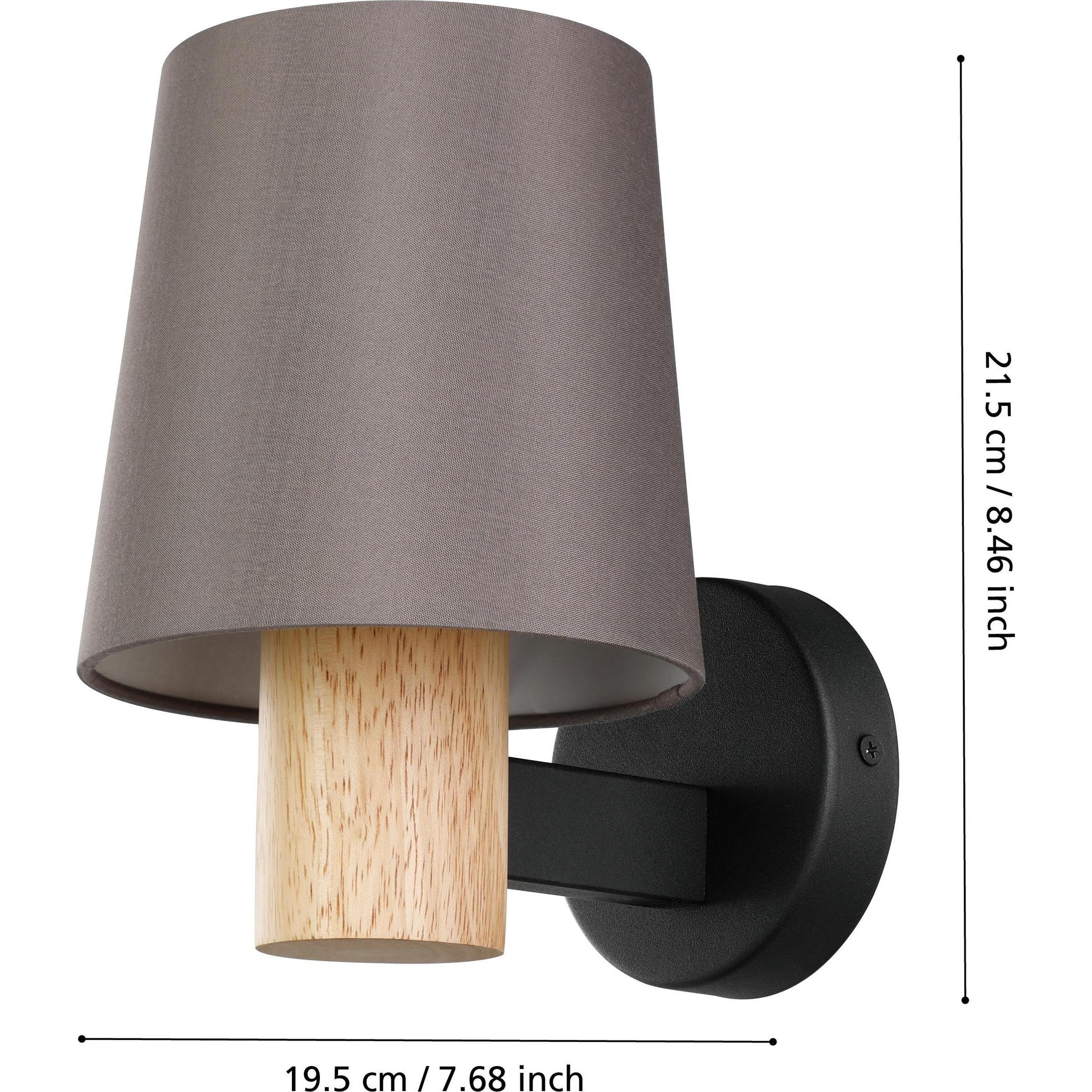 Thumbnail - EGLO, Wandleuchte + Deckenleuchte, Edale (E27)