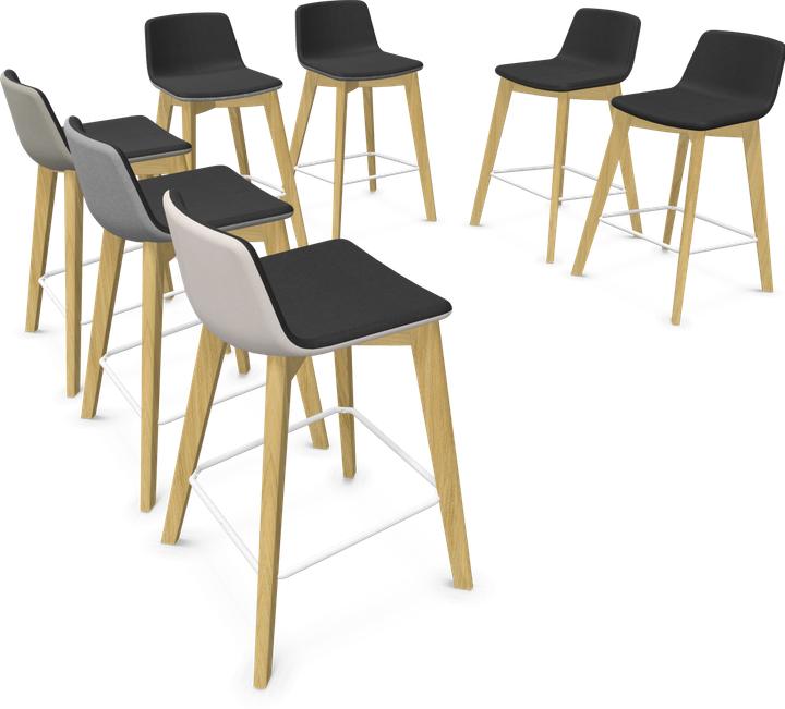 Actual product image Narbutas Twist & Sit Bar Stool