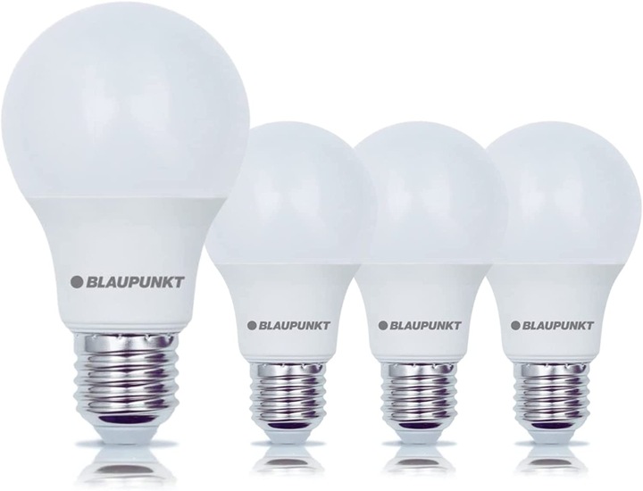 Produktbild Blaupunkt LED E27 Glühbirne - 12W - Neutralweiss 4000K - Led Lampen - 4-er Pack (E27, 12 W, 1260 lm, 4 x, F)