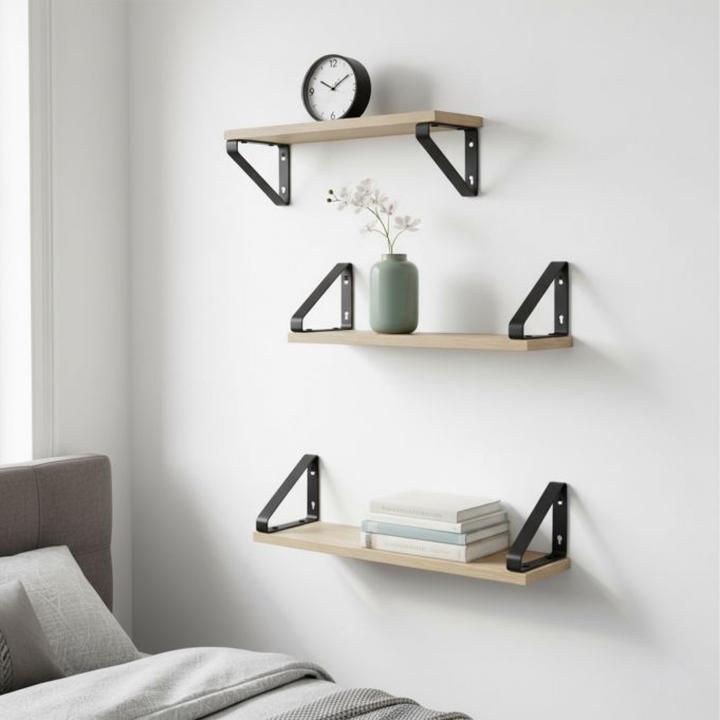 Produktbild Relaxdays Wandregal-Set (40 x 12 x 11 cm)