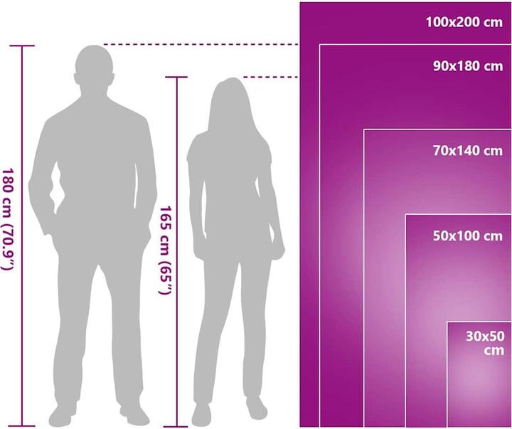 Produktbild vidaXL Sporthandtücher (200 x 100 cm)