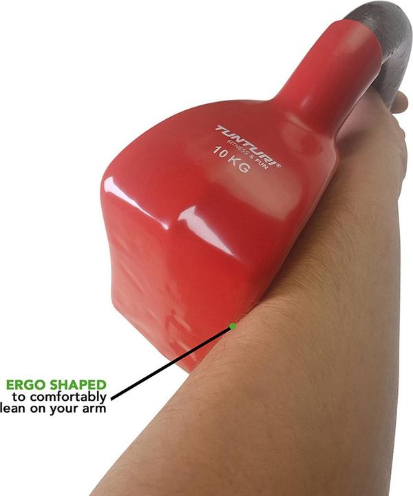 Image du produit Tunturi Vinyl Gusseisen Kettlebell (1 x 10 kg)