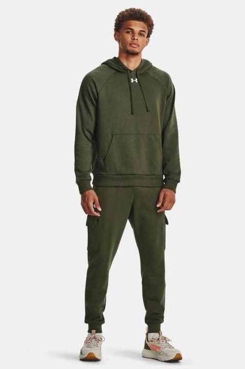 Actual product image Under Armour Rival Fleece Hoodie Olive 1379757 390 L (L)