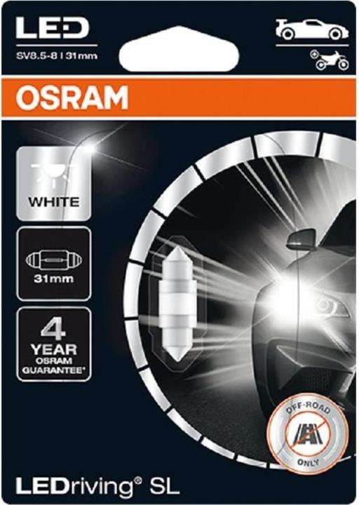 Produktbild Osram LEDriving SL C5W SV8.5-8 White Motorrad/PKW, Länge: 31 (C5W)