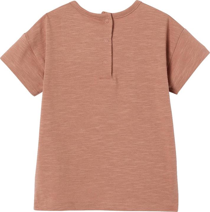Image du produit Vertbaudet Bio-Kollektion: Jungen Baby T-Shirt mit Strand-Print (68)