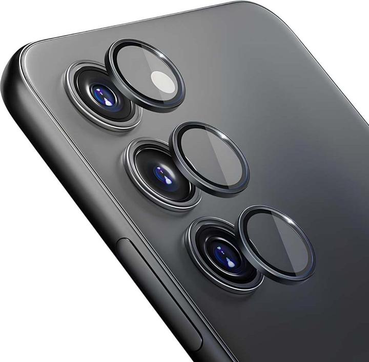 Image du produit 3MK Lens Protection Pro Sam S24 S921 czarny/black Ochrona na obiektyw aparatu z ramką montażową 1szt (1 pièce(s), Samsung Galaxy S21)