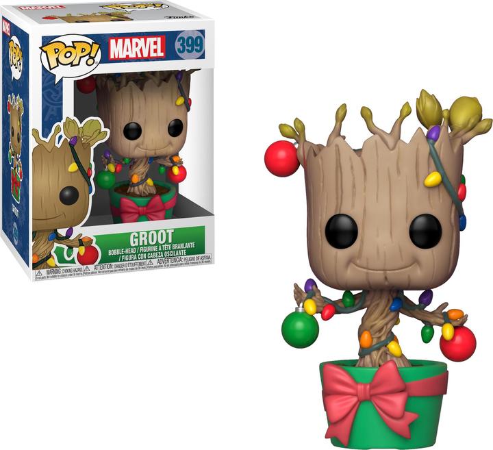 Produktbild Funko POP! - Marvel Comics: Holiday Groot (Lights & Ornaments)