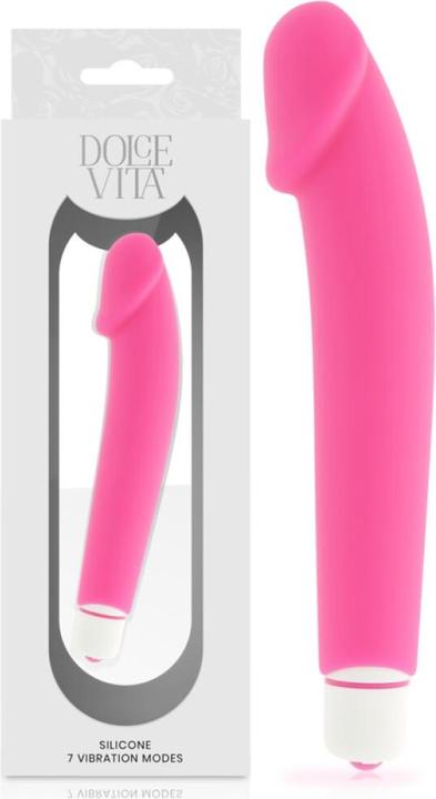 Dolce Vita G-Spot Vibrator "Realistic Pink Silicone