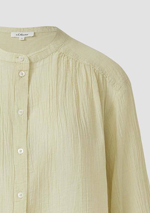 Immagine prodotto s.Oliver Leichte Baumwollbluse mit 3/4-Ärmeln und Struktur (46)