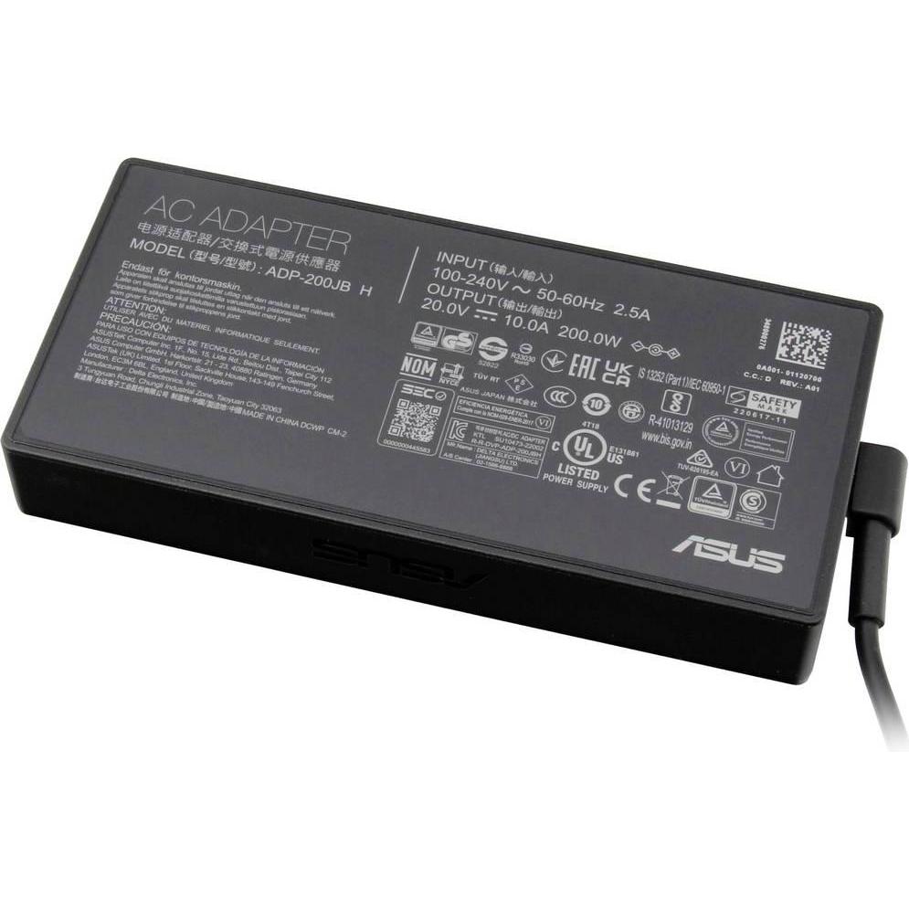 ASUS Netzteil 0A001-01120800 Notebook-Netzteil 200 W 20.00 V 10 A (200 W), Notebook Netzteil, Schwar