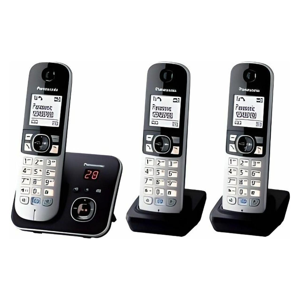 Panasonic KX-TG6823, Telefon, Schwarz