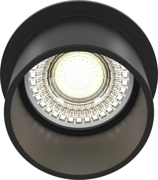Image du produit Maytoni Reif Plafonnier encastrable GU10 Noir Ø68mm (GU10)