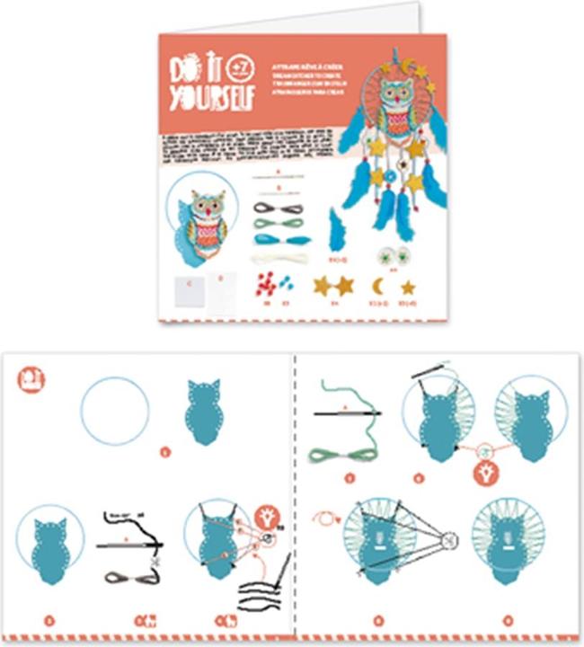 Produktbild Djeco DIY - Traumfänger Eule