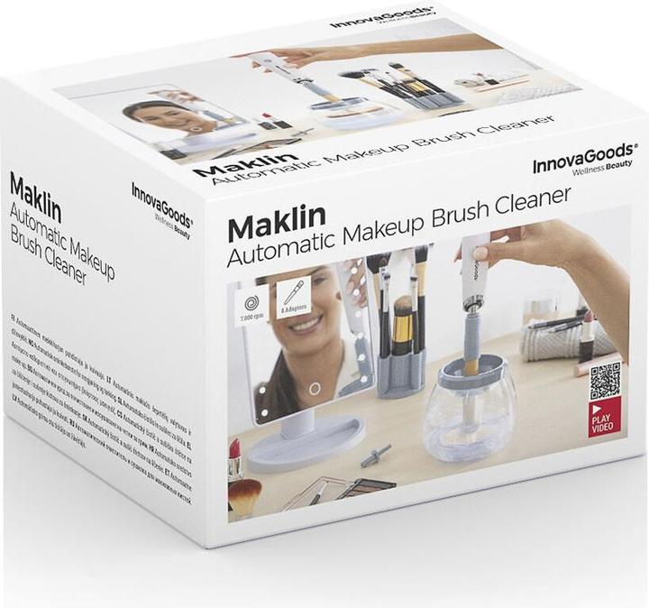 Actual product image Sandisk Automatic Makeup Brush Cleaner and Dryer Maklin InnovaGoods