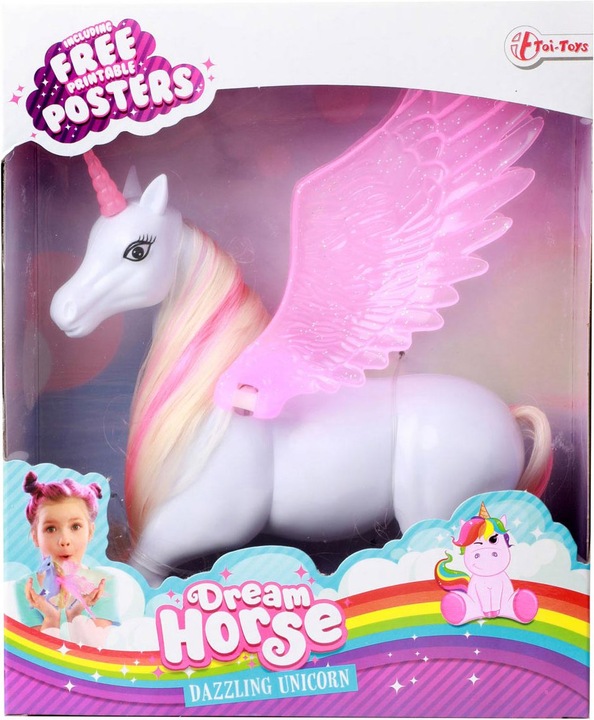 Produktbild Toi-Toys Dream Horse Einhorn Spielfigur mit beweglichen Flügeln