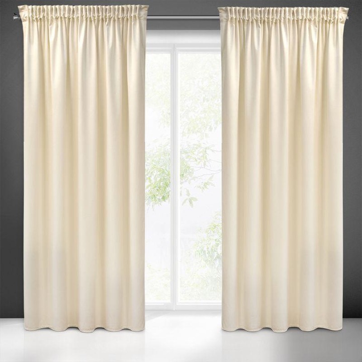 Produktbild Eurofirany PIERRE CARDIN SIBEL Night curtain made of soft velvet, 260 g / m2, 140X270 cm, strip (140 x 270 cm)
