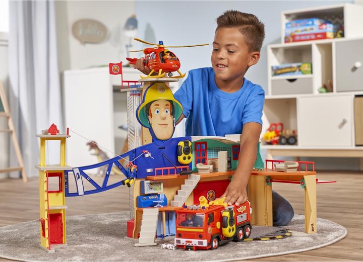 Image du produit Simba Sam Mega Station de pompiers XXL