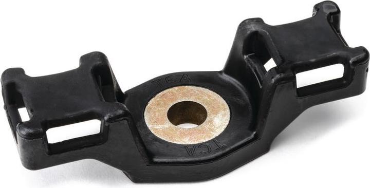 Actual product image HellermannTyton HDM375BDM4W-R-PA66HIRHSUV-BK (100) Mounting base 89x35 151-0210 (Fixing loops, 89 mm, 100 pcs.)