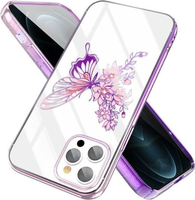 Actual product image Kingxbar Butterfly Series (Apple iPhone 12 Pro Max)