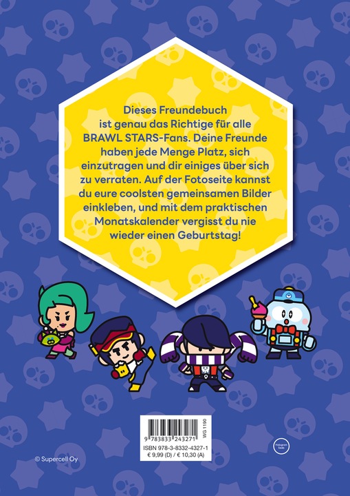 Actual product image Panini Brawl Stars My Friends