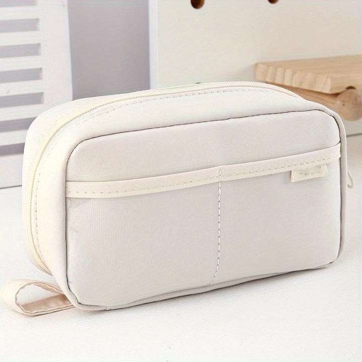 Actual product image Only-Bags.Store Organic Multi-Compartment Pencil Case - Desk essentials for a tidy desk.